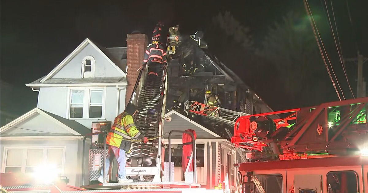 Firefighter hurt, two families out of their homes after house fire in Yeadon, Delaware County