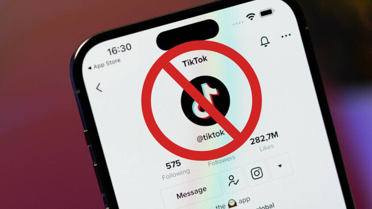 What would happen to TikTok on my phone if the app is banned?