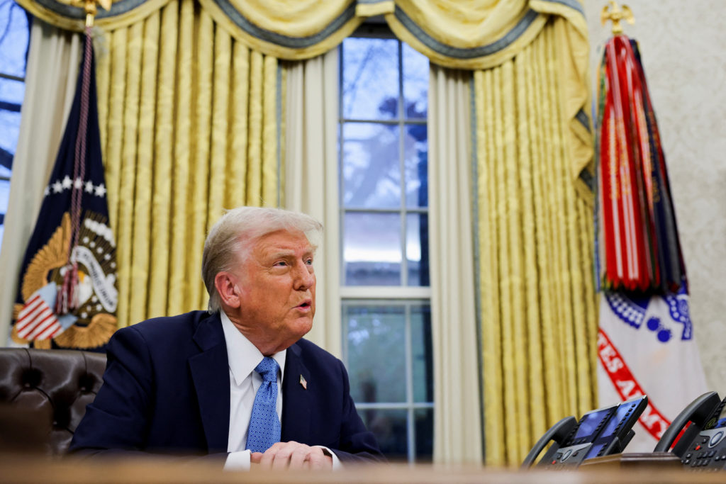 Trump deals with fallout after imposing tariffs on Mexico, Canada and China
