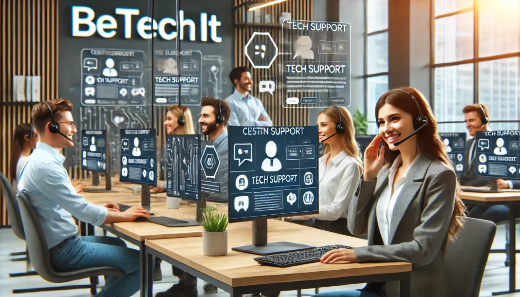 Does betechit.com Contacts have a support portal?