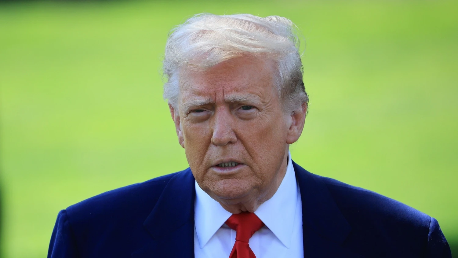 President Trump says Joe Biden is responsible if the economy shrinks again in second quarter