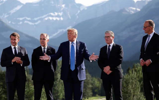 Trump departs G7 early after warning ‘everyone should immediately evacuate Tehran’