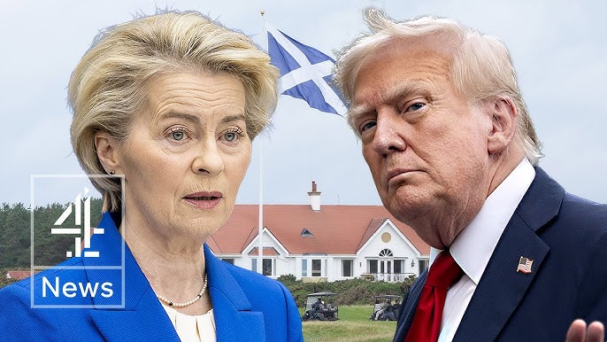 Trump and von der Leyen announce U.S.-EU trade framework
