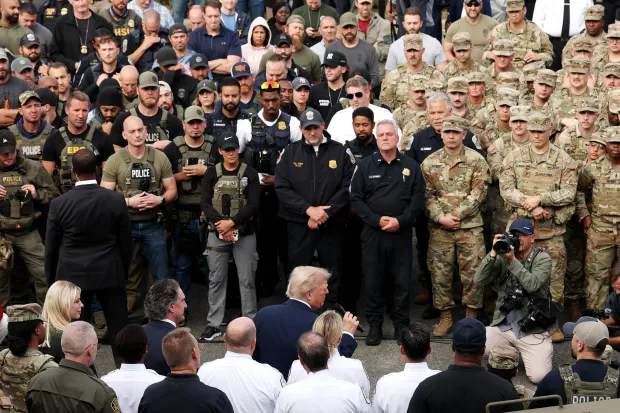 Trump Visits a DC Gift Shop and the Kennedy Center During Military Crackdown