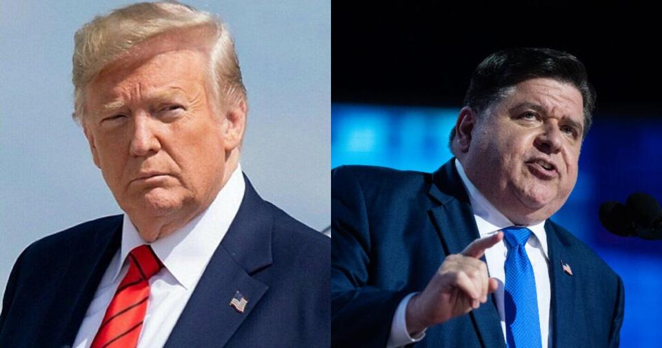 Illinois governor hits back after Trump mocks his weight: ‘It takes one to know one’
