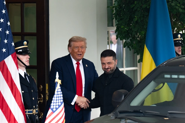 Trump plans Zelenskyy-Putin meeting after European leaders visit White House